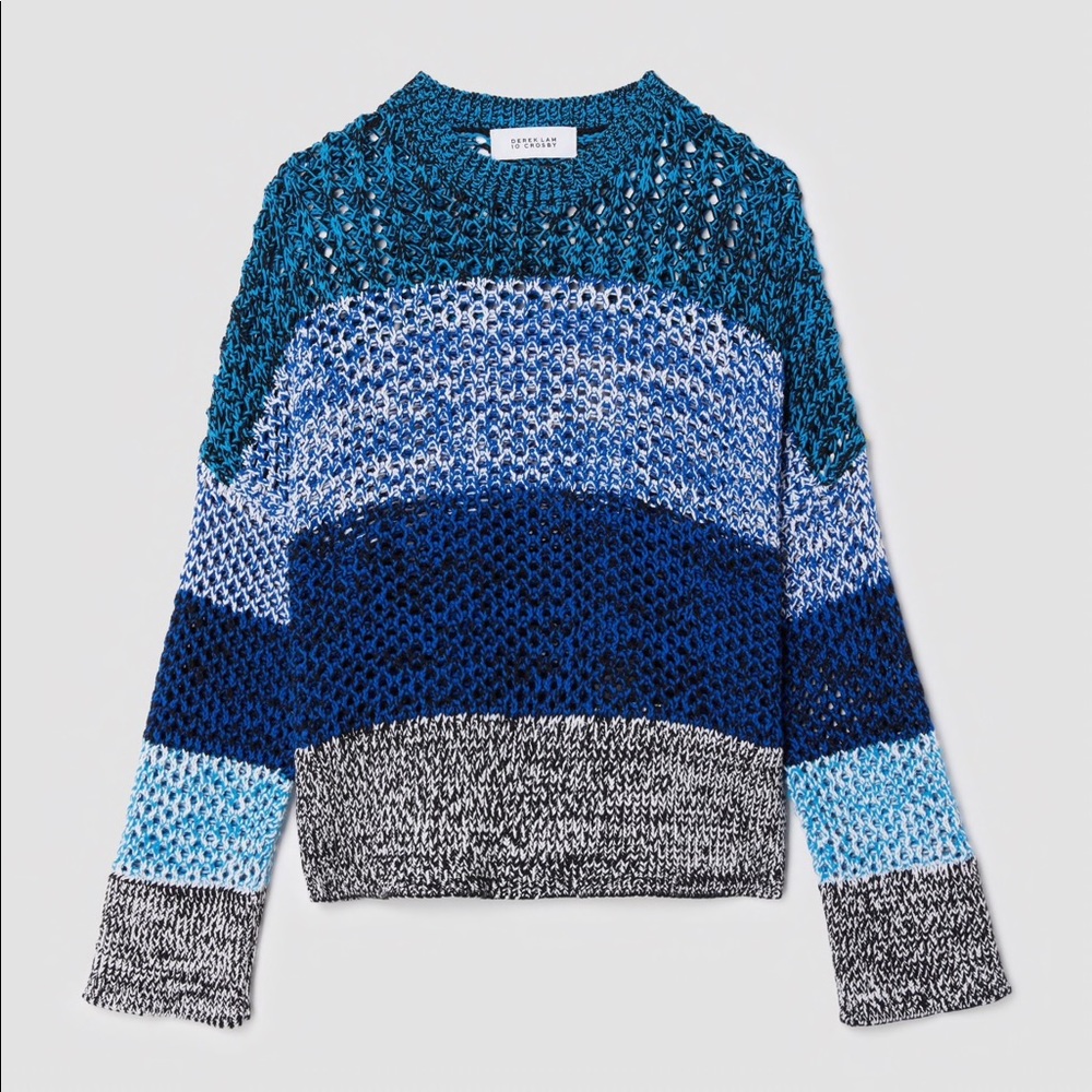 Derek Lam Sweater Colorblocked Sweater New w Tags